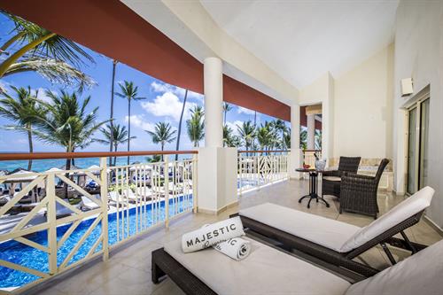 Majestic Elegance Club Punta Cana (Adults Only 18+) - ELEGANCE CLUB OCEAN VIEW SUITE (OUTDOOR JACUZZI) - 191778