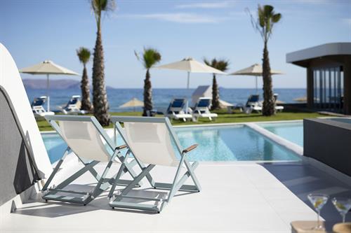 Arina Beach Hotel And Bungalows - Bungalow with private Pool Beach Front - 191235