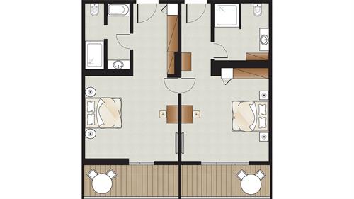 Grecotel Amirandes - 2 Bedroom Family Suite Main Building Garden View - 195844