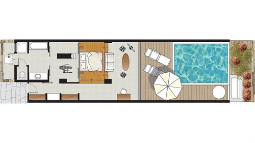 Grecotel Amirandes - Luxury Junior Suite Private Pool Gym with Sea View - 195895