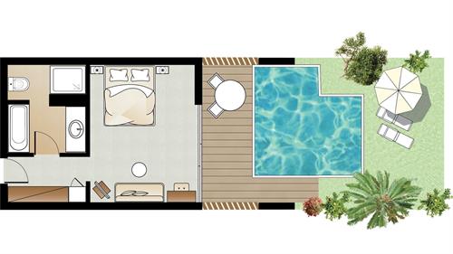 Grecotel Amirandes - Swim Up Superior with Private Garden - 195849