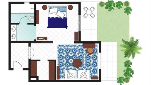 Grecotel Caramel Boutique Resort - Luxury Bungalow Suite Garden View - 196179