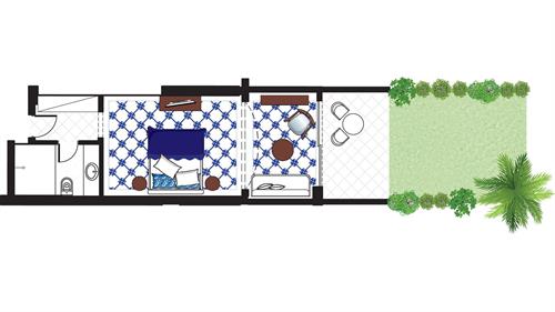 Grecotel Caramel Boutique Resort - Open Plan Junior Suite Private Garden - 196196