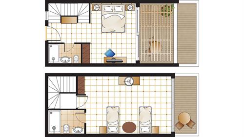 Grecotel Club Marine Palace Suites - CASA MARINA FAMILY MAISONETTE SIDE SEA VIEW - 196742