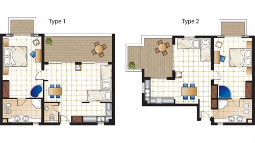 Grecotel Club Marine Palace Suites - Casa Marina Grand Family Suite With Hydro Massage Bathtub Side Sea View / Pool View - 196789
