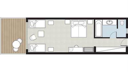 Grecotel Club Marine Palace Suites - Casa Marina Junior Family Room Garden View - 196785