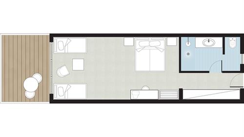 Grecotel Club Marine Palace Suites - FAMILY ROOM OPEN PLAN SEA SIDE VIEW - 196730