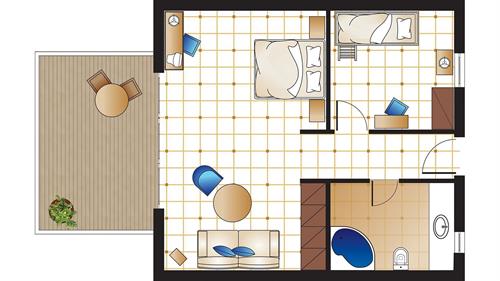 Grecotel Club Marine Palace Suites - MARIN BAY FIRST ROW FAMILY BUNGALOW SUITE SIDE SEA VIEW - 196755