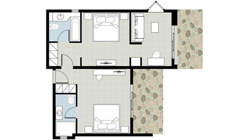 Grecotel Creta Palace - Palace Family Bungalow Suite Garden View - 196951