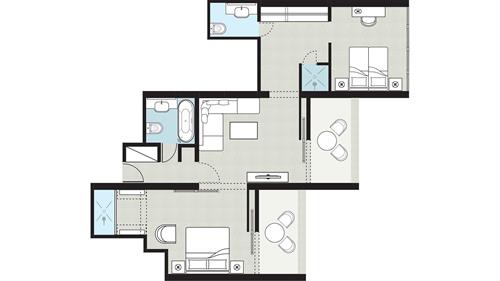 Grecotel Lux.me White Palace - GRAND FAMILY SUITE SEA VIEW - 197171