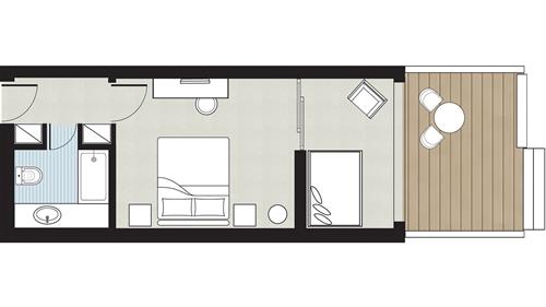 Grecotel Lux.me White Palace - Prestige Guestroom Sea View with Garden - 197215