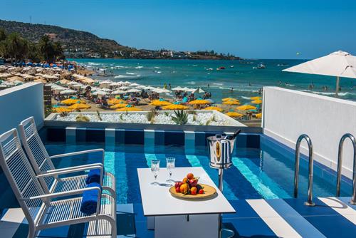 I-Resort Beach Hotel And Spa (ex. Aktia Lounge) - Gold Suite Sea View With Private Pool - 198555