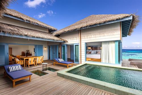 Raffles Maldives Meradhoo - Sunset Overwater Residence with pool - 212677