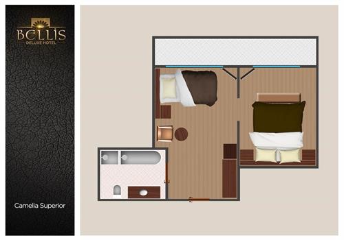 Bellis Deluxe Hotel - Camelia Superior Family Room (50M2) - 243300