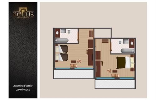 Bellis Deluxe Hotel - Jasmine Lagoon Family Room (Direct Pool Access 80M2) - 243242