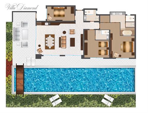 Bellis Deluxe Hotel - Villa Diamond (Private Pool 20MT To The Sea 200M2) - 243271