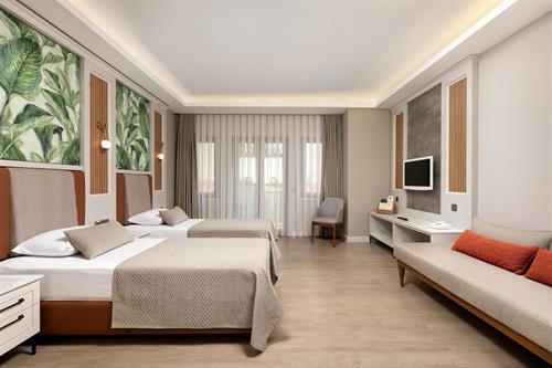 Club Hotel Phaselis Rose - Comfort Family Mainbuilding Land View - 250697