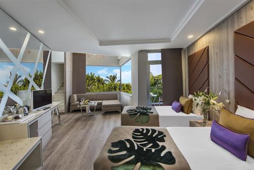 Delphin Be Grand Resort - FAMILY ROOM LOFT LAND VIEW - 237810