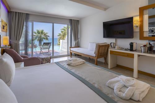Flora Garden Beach Hotel (Adults Only +16) - Swim Up Sea View Room - 215125