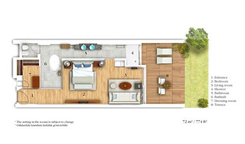 Mandarin Oriental Bodrum - GARDEN VIEW ROOM - 222946