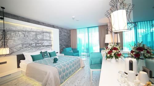 Sueno Hotels Deluxe Belek - DELUXE SUENO SUITE ROOM SEA VIEW SWIM UP - 222298